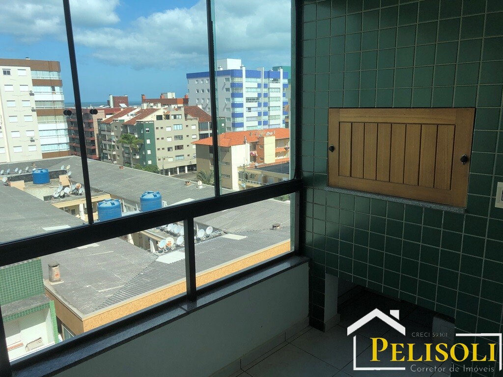 Apartamento 2 D c/ sacada vista mar